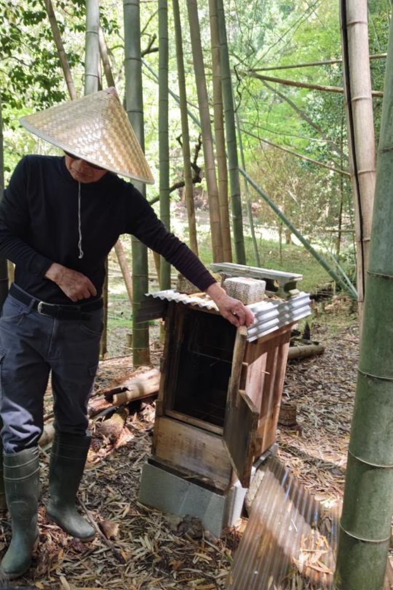 日本ミツバチを守る勝木誠さん