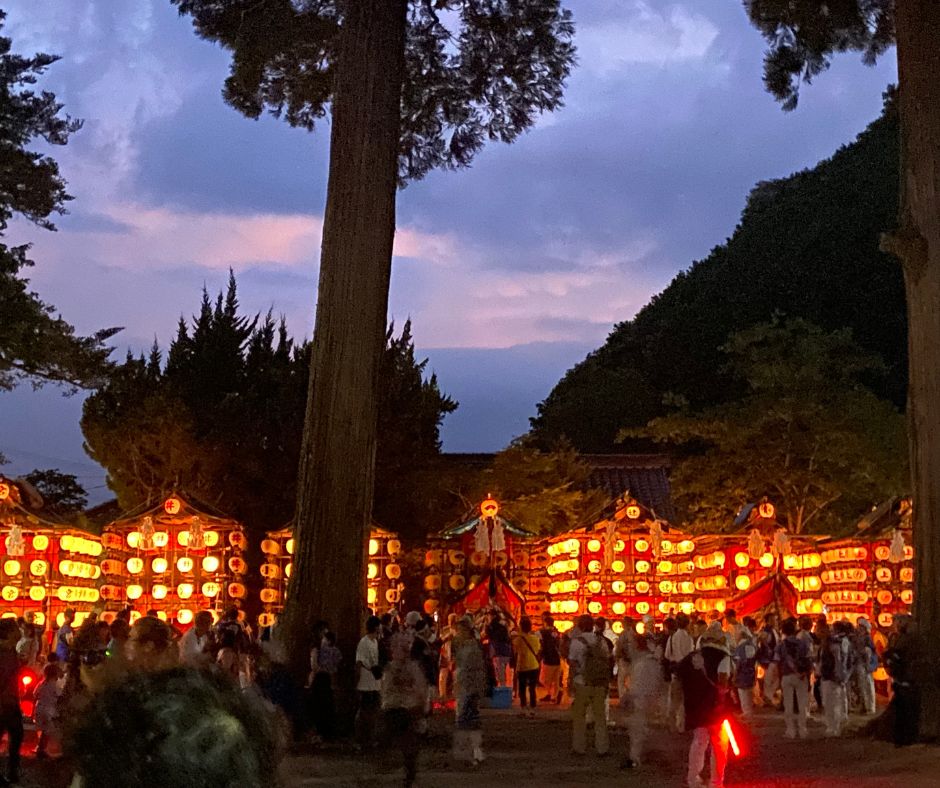 波々伯部神社祭り
