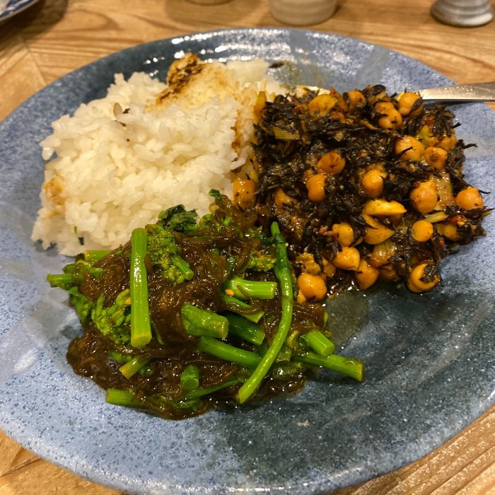 篠山古民家道場イベント食事